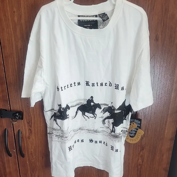 White Graphic T-Shirt - Picture 1 of 5